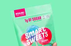 Low-Sugar Lollipops
