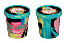 Cosmic Cartoon-Themed Ice Creams