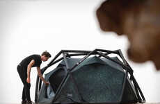 Oversized Cave-Like Camping Tents