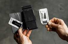 Metallic Multitool Wallet Cards