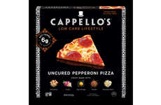 Uncured Pepperoni Frozen Pizzas