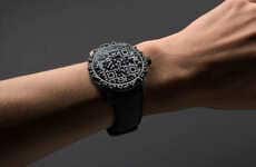 QR Code-Covered Timepieces