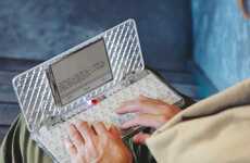 See-Through Mobile Typewriters