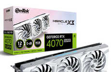 Triple-Fan White GPUs