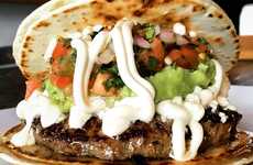 Hybrid Quesadilla Burgers