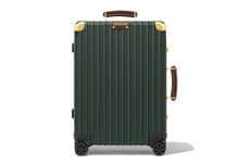 Greek Stamp-Adorned Luggages