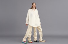Modern Collaborative Textile Sneakers