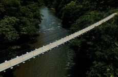 Recycled Pedestrian Bridges