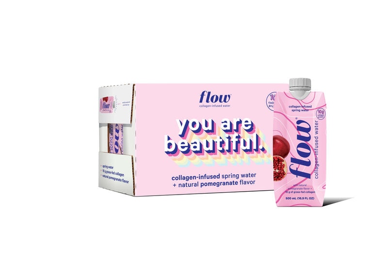 Flavored Collagen-Infused Spring Waters