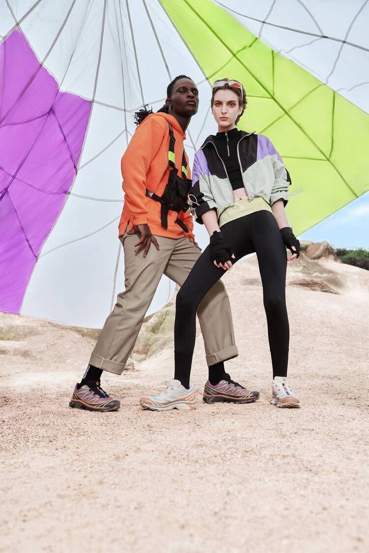 Sunrise-Inspired Technical Footwear